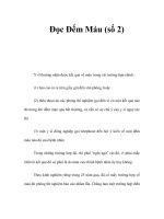 Đọc Đếm Máu (số 2) pps