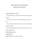 RÈN LUYỆN KĨ NĂNG MỞ BÀI, KẾT BÀI TRONG BÀI VĂN NGHỊ LUẬN pot