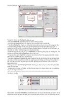 Tạo ảnh động theo phương pháp frame by frame và motion tween part4 docx