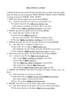unit 6 Relative clauses