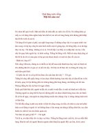 Một lời cảm ơn