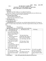 Giáo án Hóa 9 ( côt )