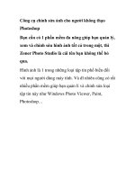 Công cụ chỉnh sửa ảnh cho người không thạo Photoshop pot