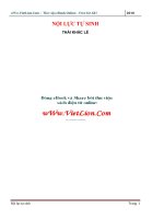 NỘI LỰC TỰ SINH ppsx