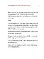 Hình thức đặc biệt của thì hiện tại hoàn thành