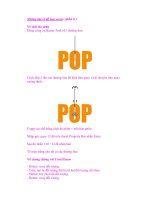 Những bài vẽ đồ họa vectơ ( phần 6 ) Vẽ chữ tỏa sáng pps