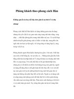 Phòng khách theo phong cách Hàn pps
