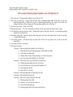 Đề cương phương pháp xã hội học