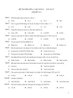 Đề cương ôn hóa 11 phần rượu và dẫn xuất ppt