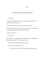 Giáo án vật lý lớp 6 - Tiết 29 pps