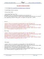 Tạo lịch có hình của mình