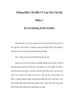 Những Điều Cần Biết Về Ung Thư Não Bộ - Phần 2 ppsx