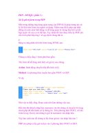 Tìm hiểu PHP – MYSQL ( phần 3 ) potx