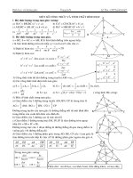 Cong Thuc Luong Giac va Hinh Hoc Rat Hay