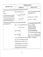 Chuẩn kiến thức, kĩ năng môn Toán lớp 10 part 6 pot