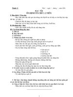 bộ giáo án lớp 1