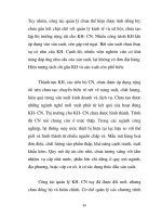 Quá trình hình thành cuộc cách mạng công nghệ trong nền kinh tế đang trên đà phát triển part7 doc