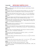 hinh hoc khong gian (the tich)