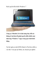 Hack quyền điều khiển Windows 7 pdf