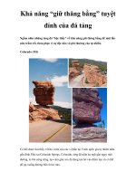 Khả năng “giữ thăng bằng” tuyệt đỉnh của đá tảng pdf