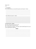 Môn Tập làm văn