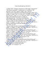 Code Chủ đề năm học 2010