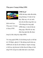 Tồng quan về mạng di động GPRS GPRS là gì? docx