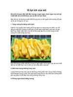 10 lợi ích của mít ppsx