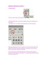 Những bài vẽ đồ họa vectơ ( phần 1 ) Vẽ ngôi sao nổi ppt