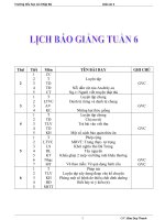 giáo án 4 tuần 6