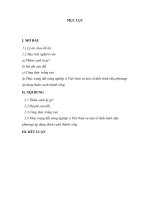 Thâm canh là con đường phát triển của nông nghiệp potx