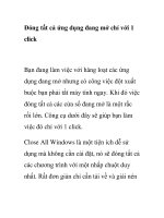 Đóng tất cả ứng dụng đang mở chỉ với 1 click ppt