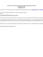 Nhận xét và đáp án môn hóa khối B năm 2010