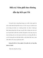 Điều trị Viêm phổi theo Hướng dẫn đạt Kết quả Tốt docx