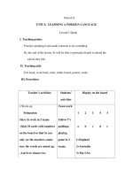 Period 21 - UNIT 4: LEARNING A FOREIGN LANGUAGE - Lesson2 pdf