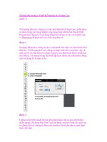 Tài liệu Photoshop: Thiết Kế Button Kỹ Thuật Cao (phần 1) pptx