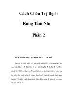 Cách Chữa Trị Bệnh Rung Tâm Nhĩ Phần 2 docx