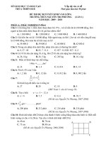 ĐỀ THI DỰ BỊ TT.HUÊ(1)