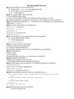 Bài tập mệnh đề toán học 10_full