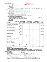 Bộ đề kiểm tra Ngữ Văn 7 năm 2008 - 2009