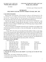 Kế hoạch GD hướng nghiệp năm học 2009-2010