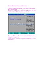 Hướng dẫn cài một Windows XP hoàn chỉnh docx