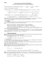 Bài tập dao động điện từ