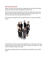 Biết đặt nỗ lực đúng chỗ docx