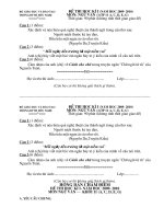 de thi hoc ki I- van 11