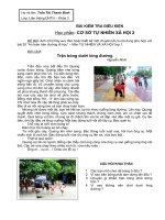 Bài 20: An toàn trên đường đi học