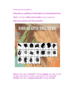 Khung ảnh trái tim (phần 1) docx