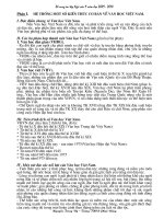 Đề cương ôn tập Ngữ văn 9