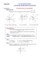 CHUYÊN ĐỀ KHẢO SÁT HÀM SỐ