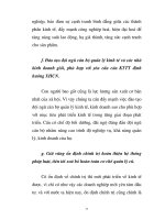 Thực trạng và những giải pháp cơ bản phát triển kinh tế thị trường part5 pptx